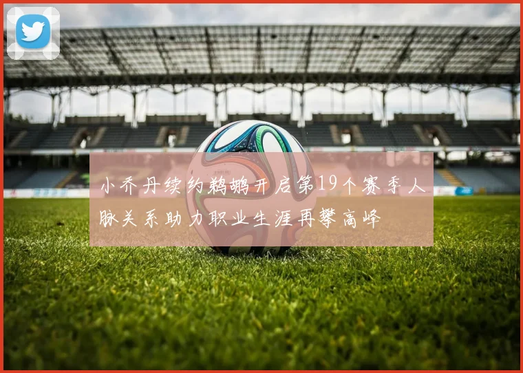 小乔丹续约鹈鹕开启第19个赛季人脉关系助力职业生涯再攀高峰